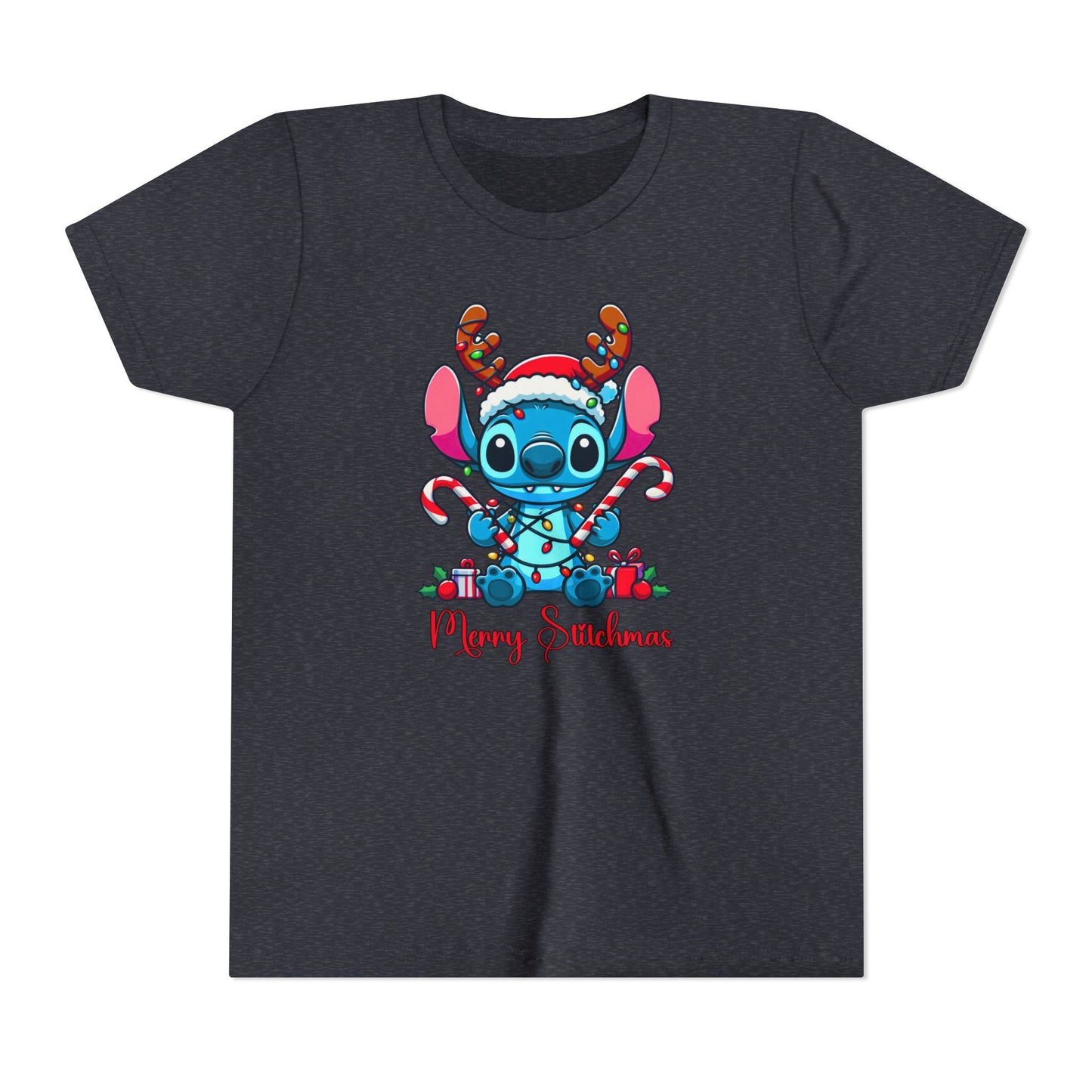 Merry Stitchmas Youth Short Sleeve Tee