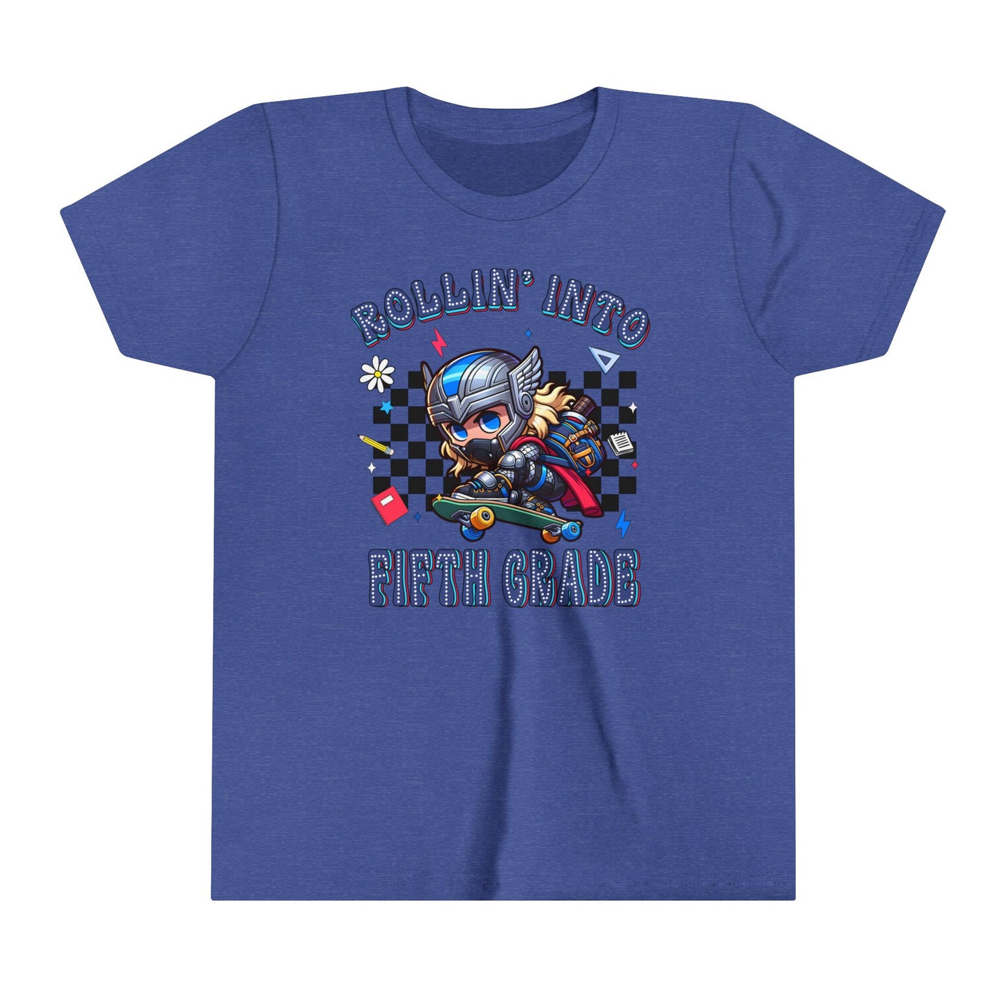 THOR - Rollin' Into 5th Grade Youth Short Sleeve Tee