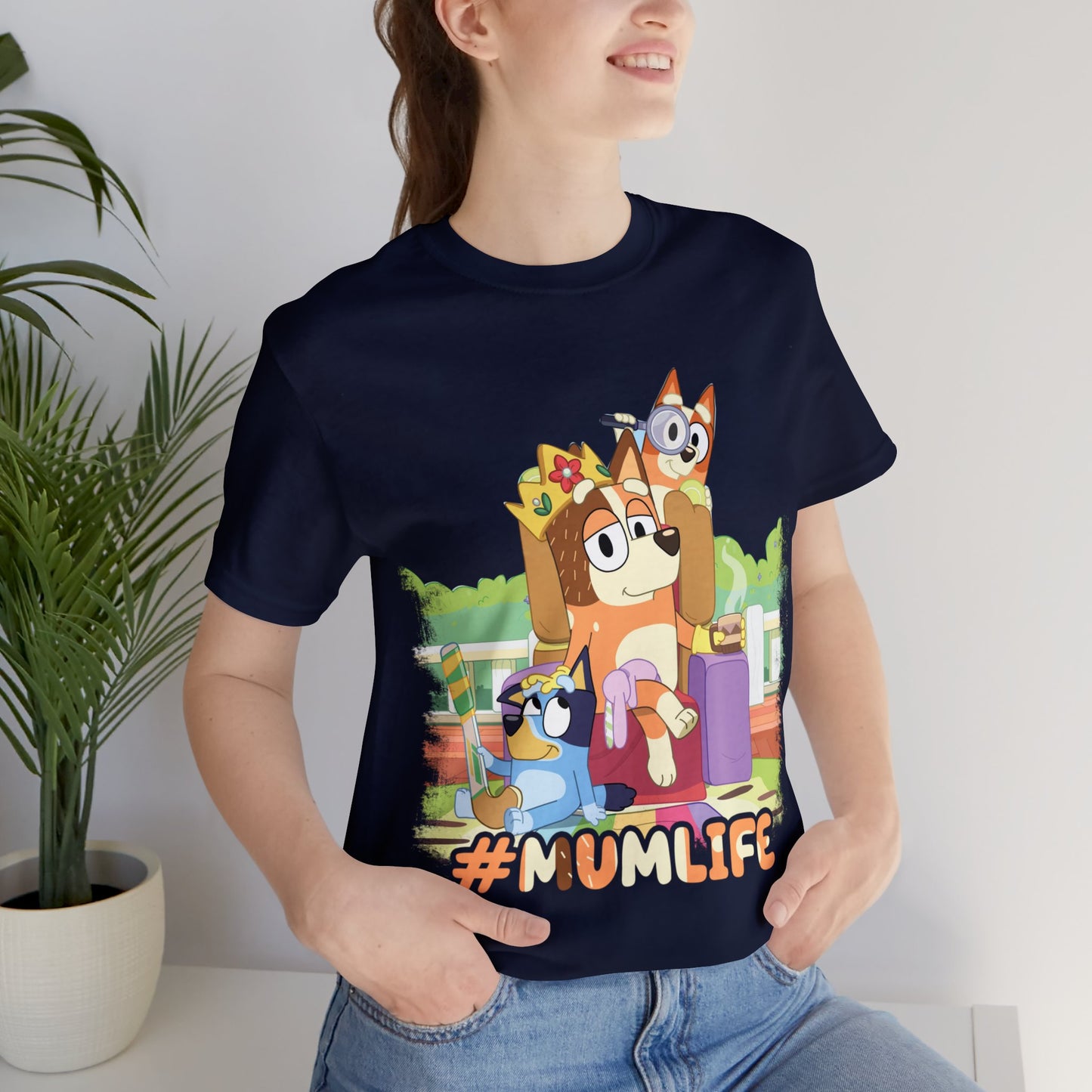 Mum Life Short Sleeve Tshirt