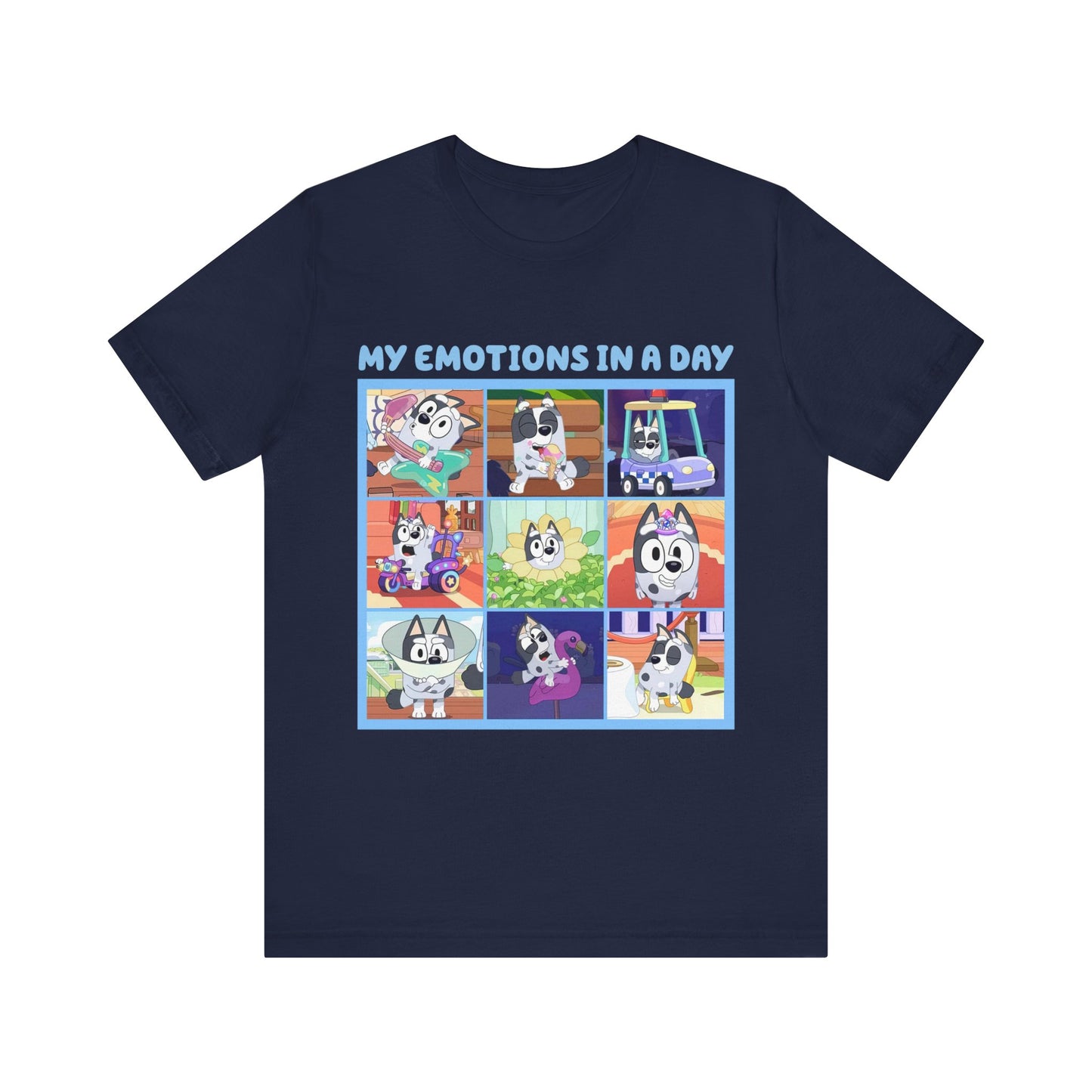 My Emotions in a Day Short Sleeve Tee