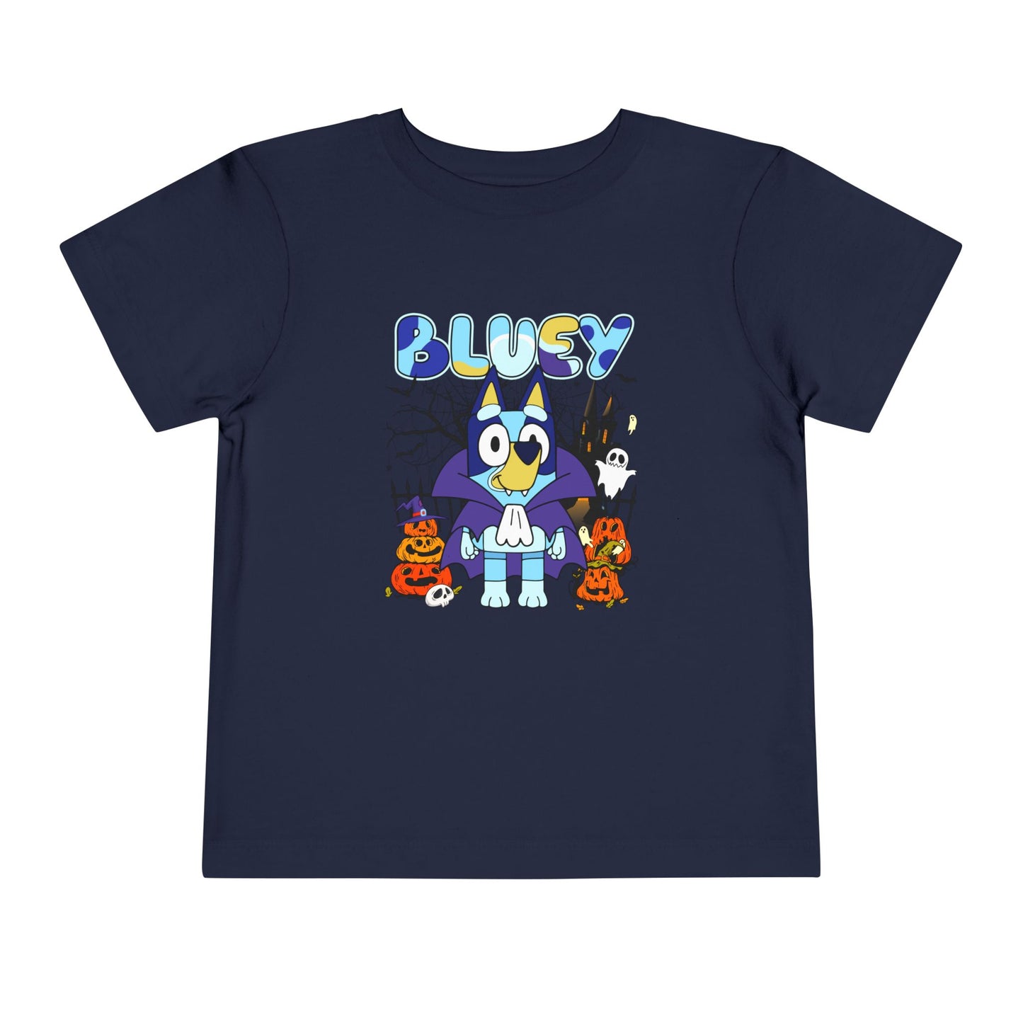 Bluey vampire Toddler Short Sleeve Tee