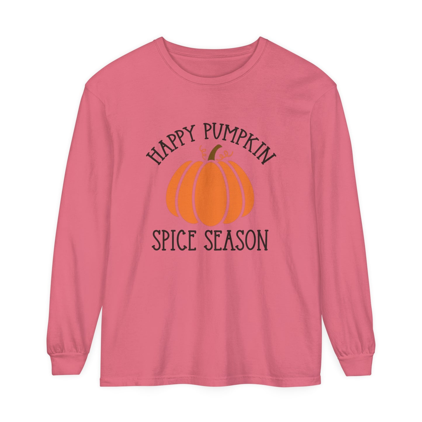 Happy Pumpkin Spice Season Long Sleeve T-Shirt