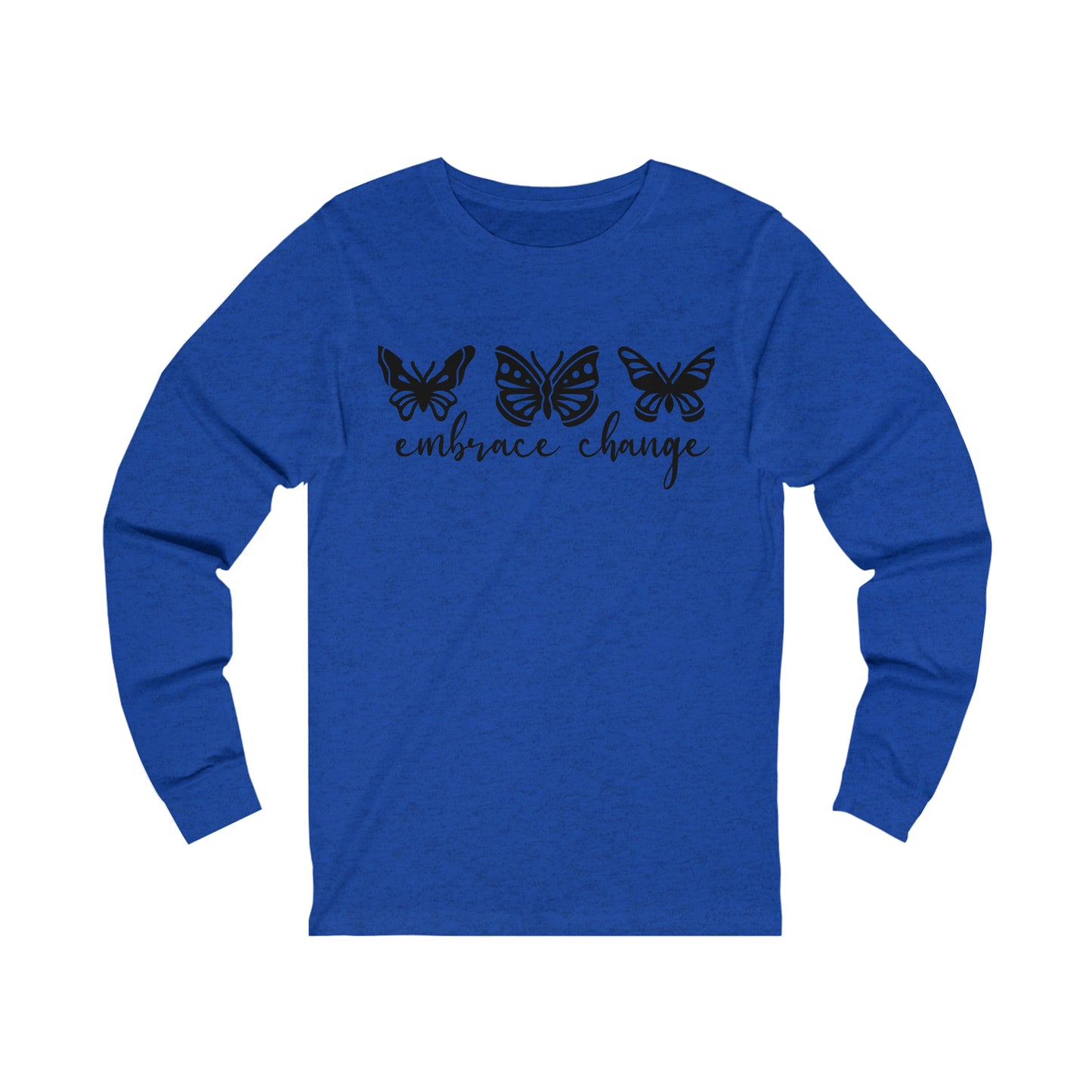 Embrace Change Butterflies Long sleeve Tshirt
