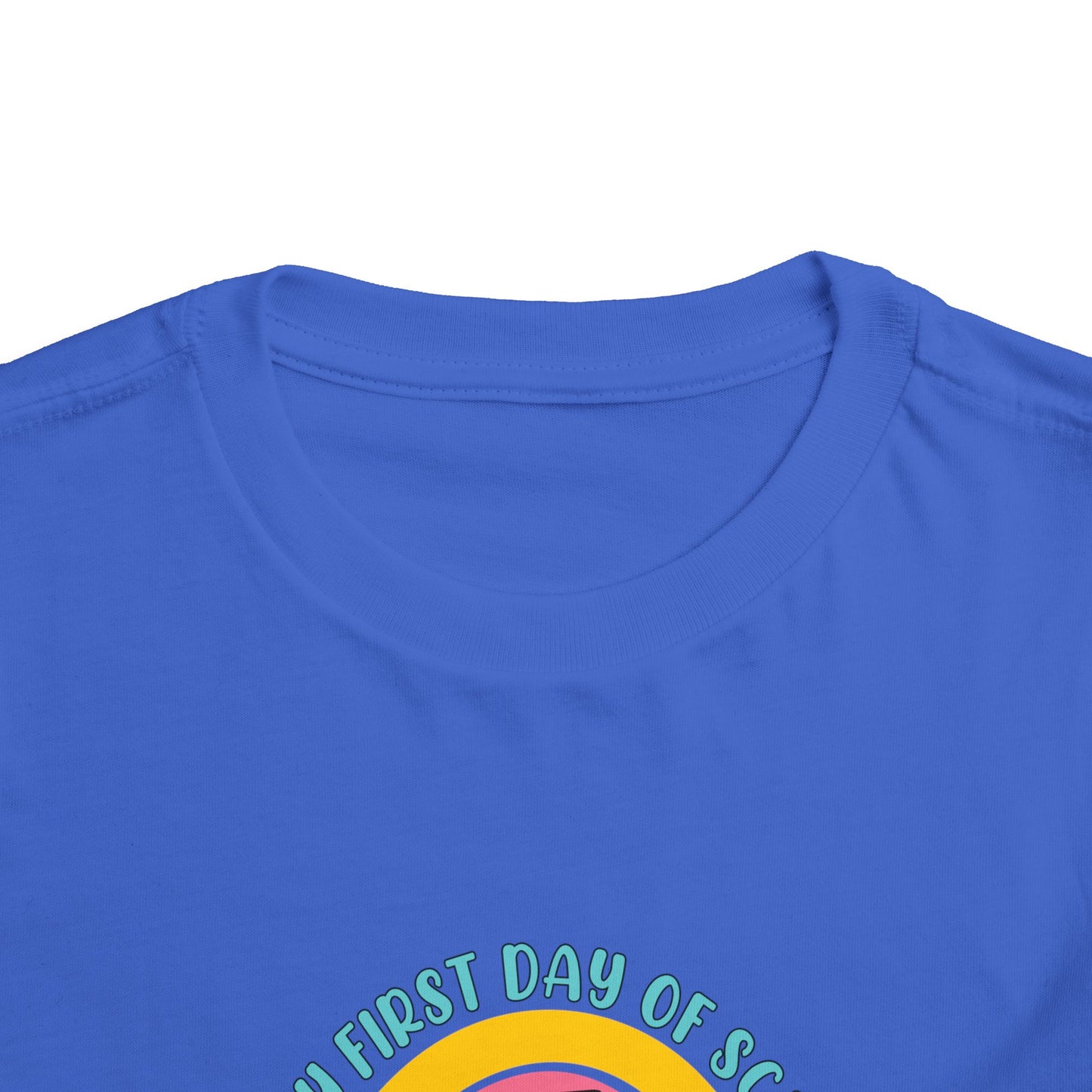 Happy First Day of School - Kindergarten Toddler Short Sleeve Tee
