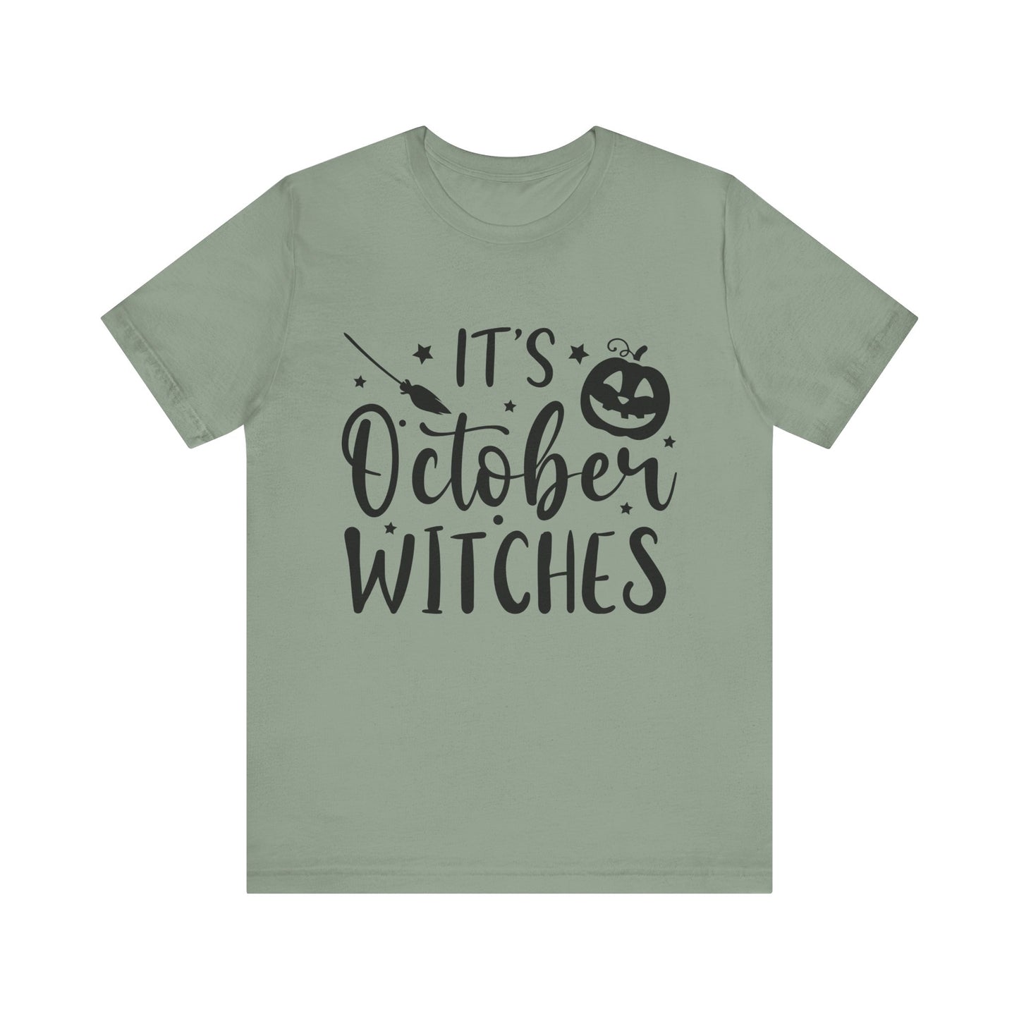 It's October Witches Jersey Short Sleeve Tee