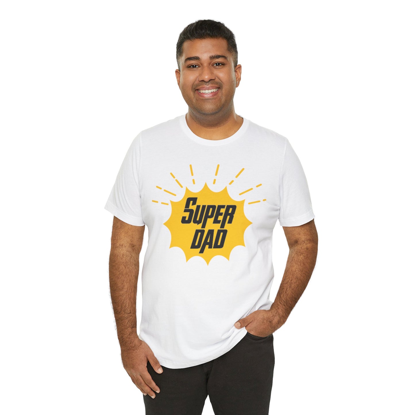 Super Dad Jersey Short Sleeve Tee