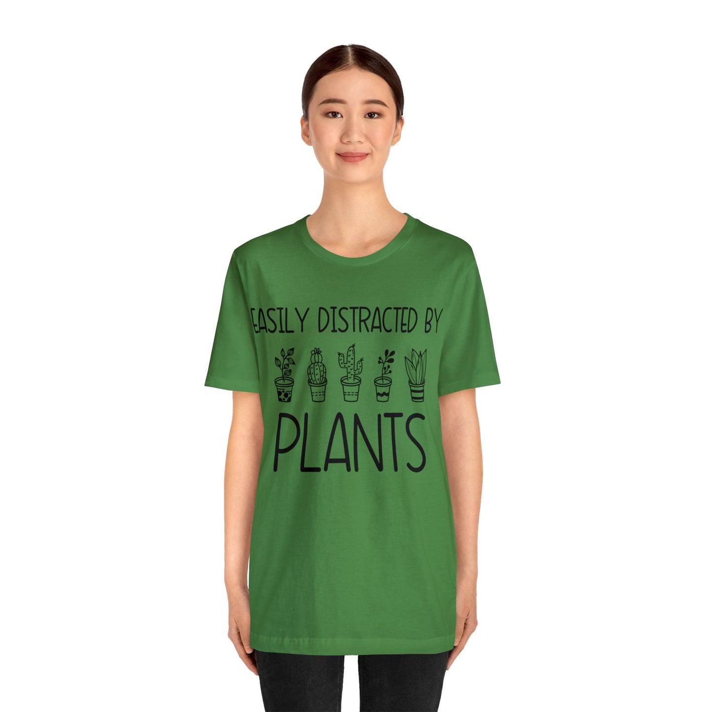 Easily Distracted by Plants Short Sleeve Tee