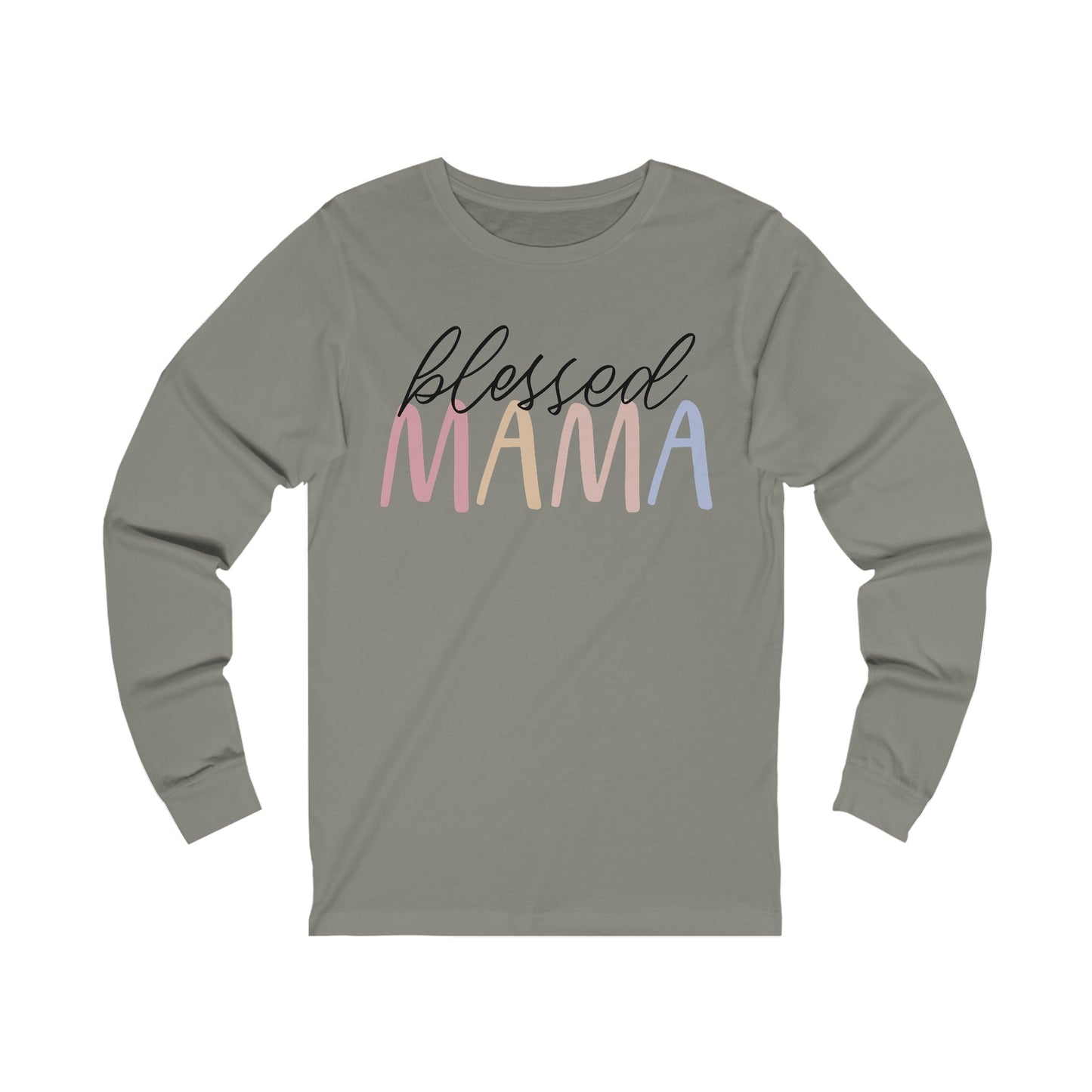 Blessed Mama long sleeve tshirt