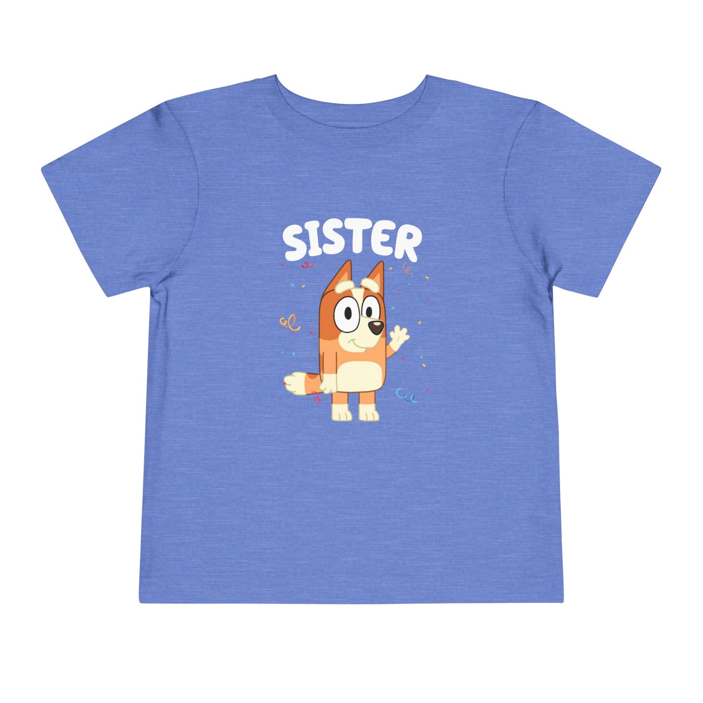 Sister Birthday Toddler Short Sleeve Tee