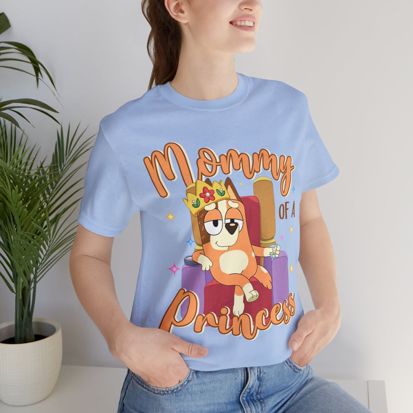 Mommy of a Princess Short Sleeve Tshirt