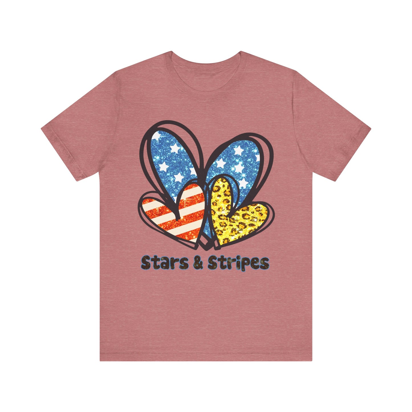 Stars and Stripes Short Sleeve Tee