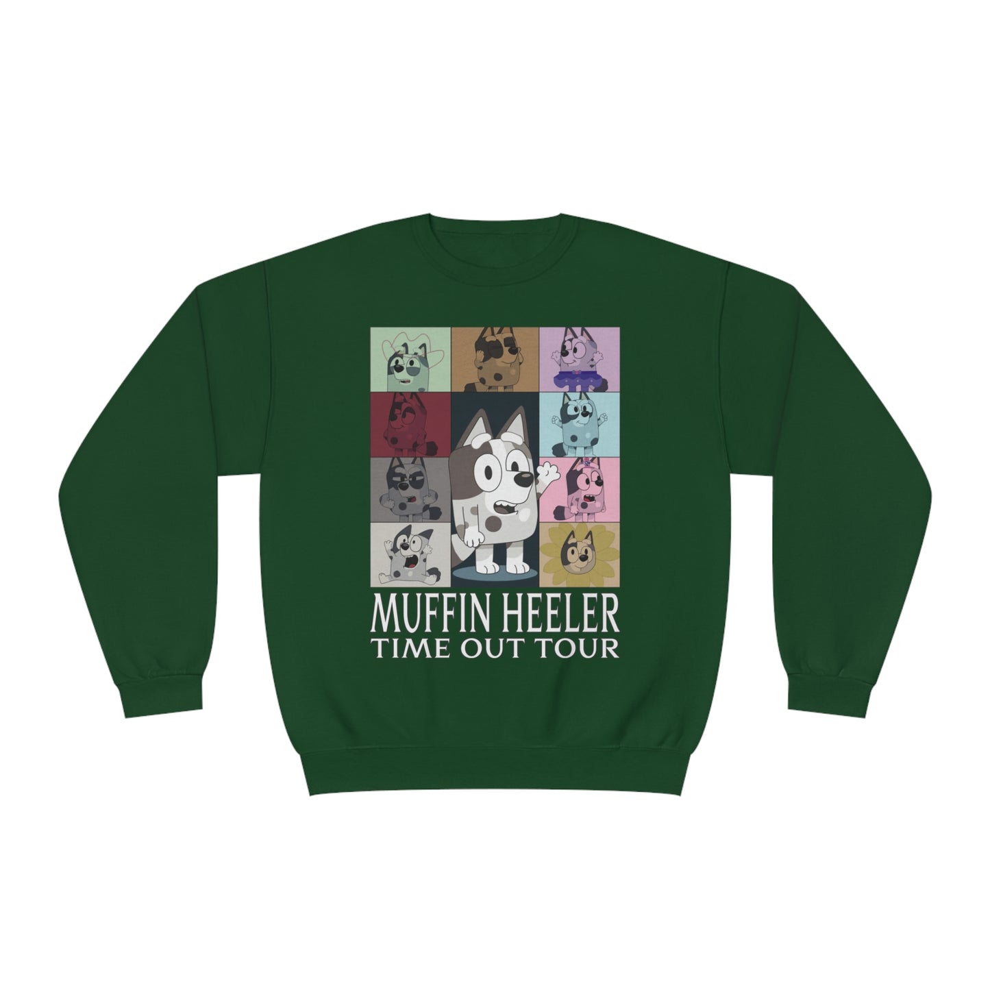 Muffin Heeler Time Out Tour sweatshirt
