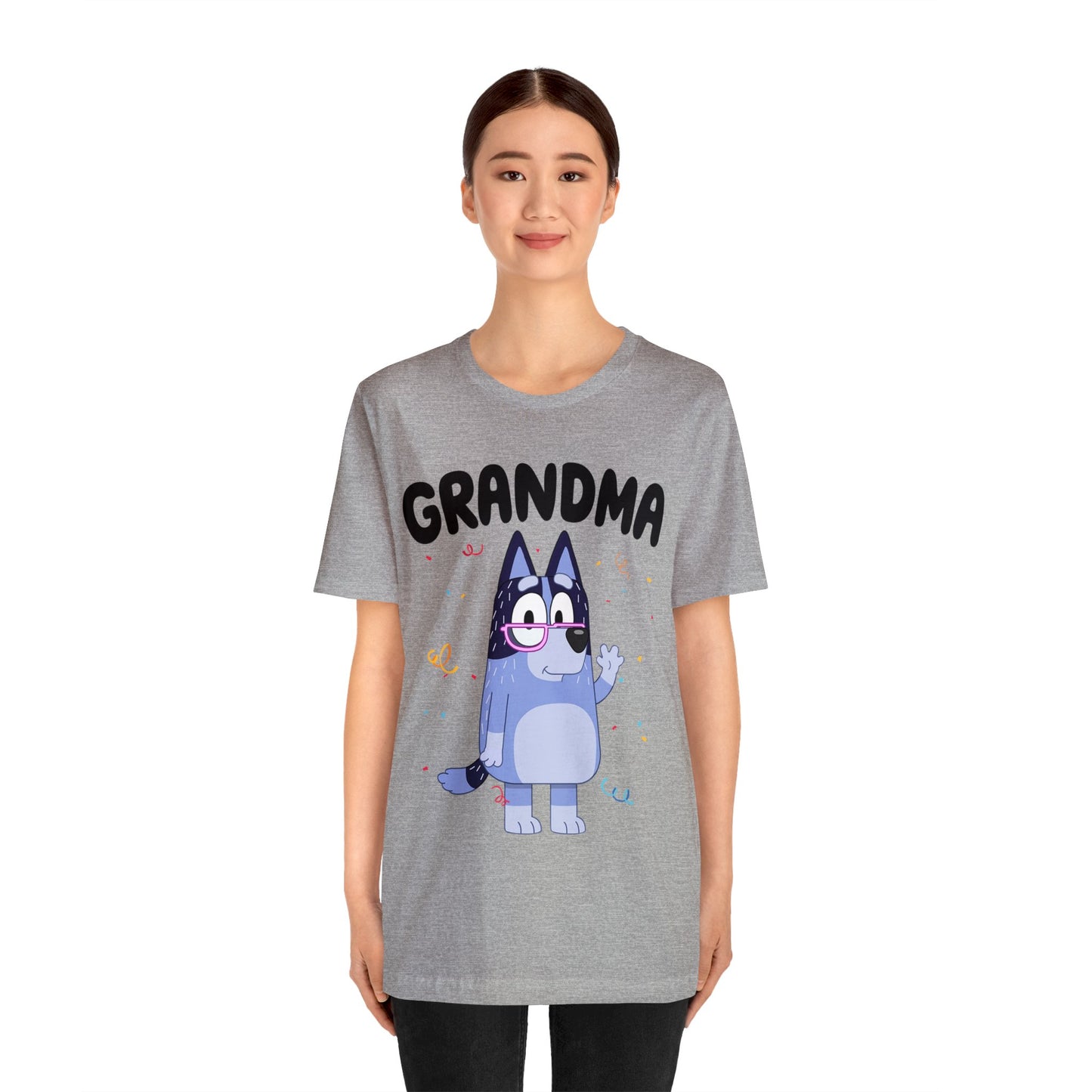 Grandma Bluey Birthday short sleeve Tshirt
