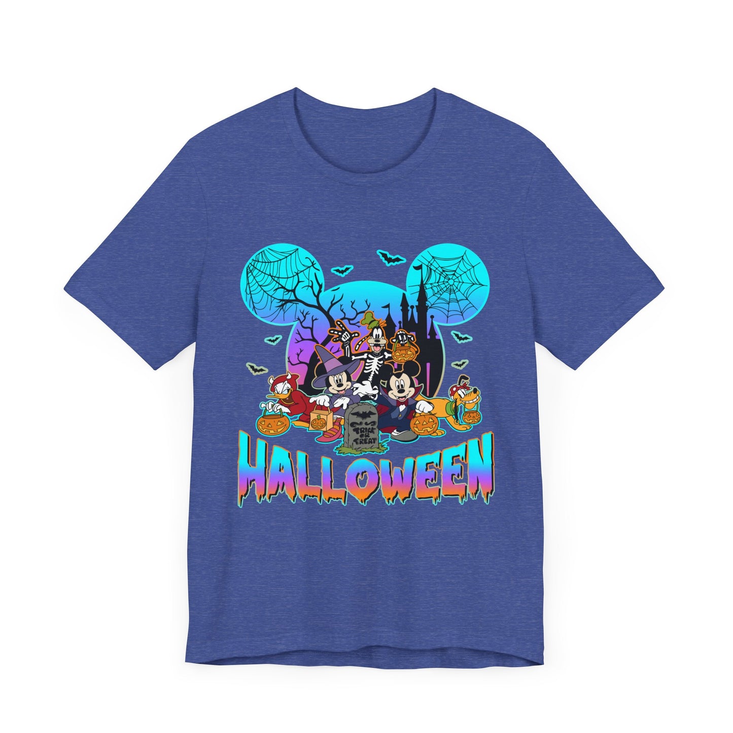 Halloween Mickey and Friends Jersey Short Sleeve Tee