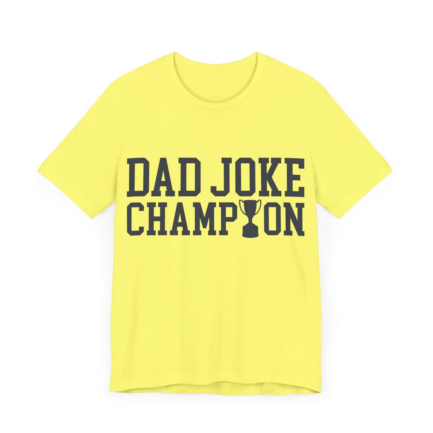 Dad Joke Champion Jersey Short Sleeve Tee