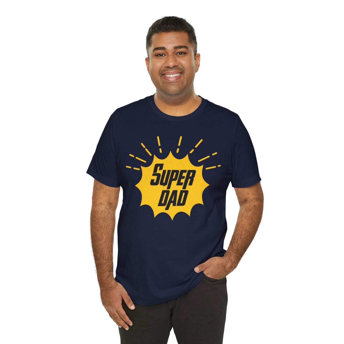 Super Dad Jersey Short Sleeve Tee