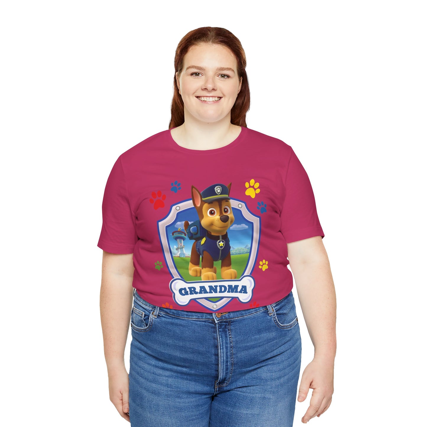 Grandma of the Birthday Boy Jersey Short Sleeve Tee
