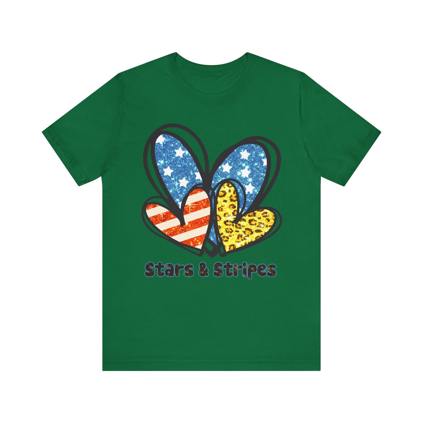 Stars and Stripes Short Sleeve Tee