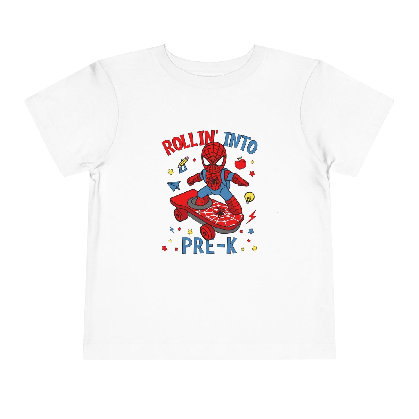 Rollin' Into Pre-K Toddler Short Sleeve Tee