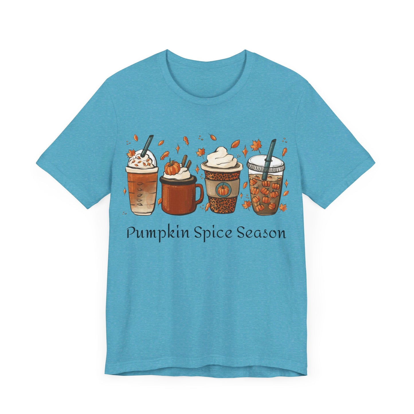 Pumpkin Spice Season Jersey Short Sleeve Tee