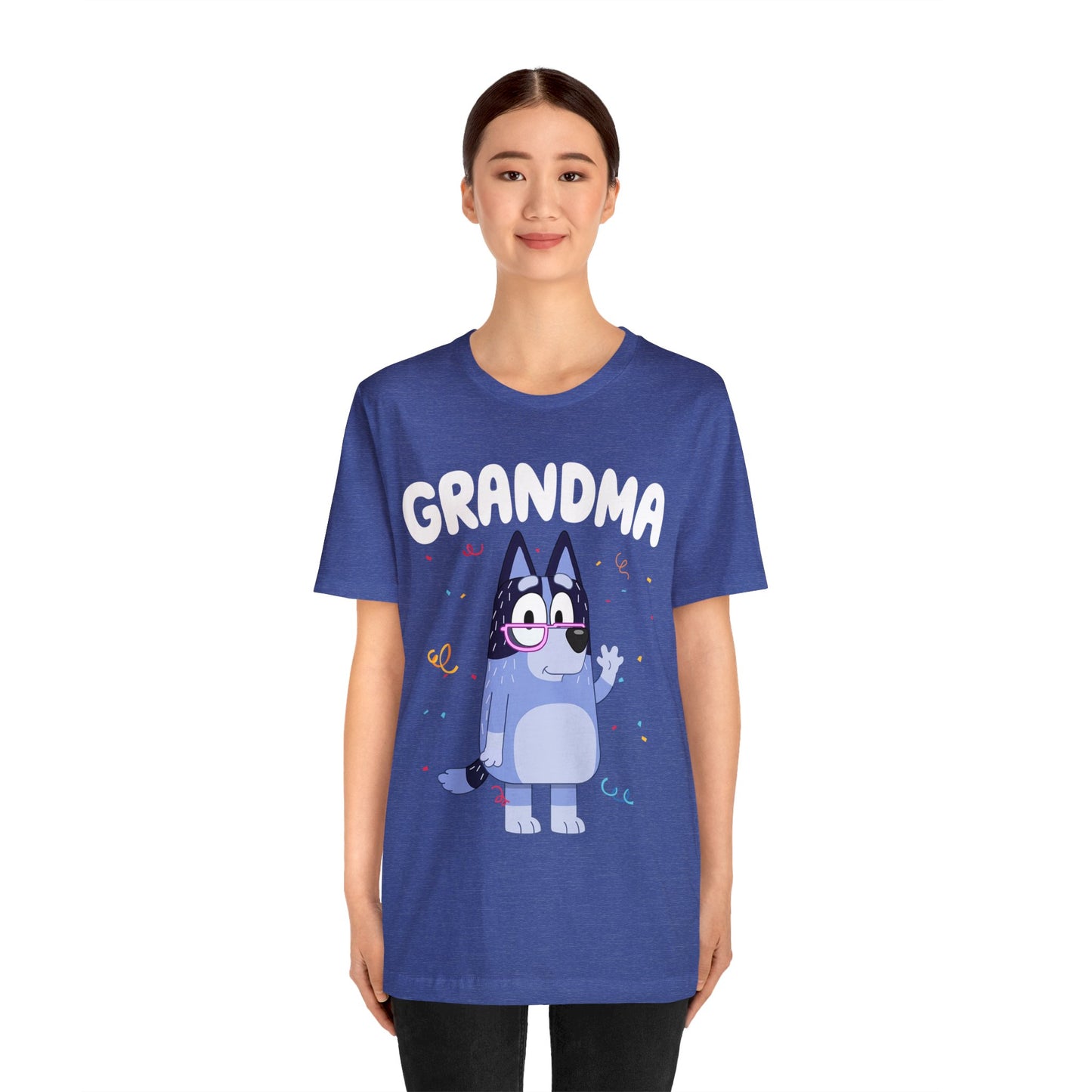 Grandma Bluey Birthday short sleeve Tshirt