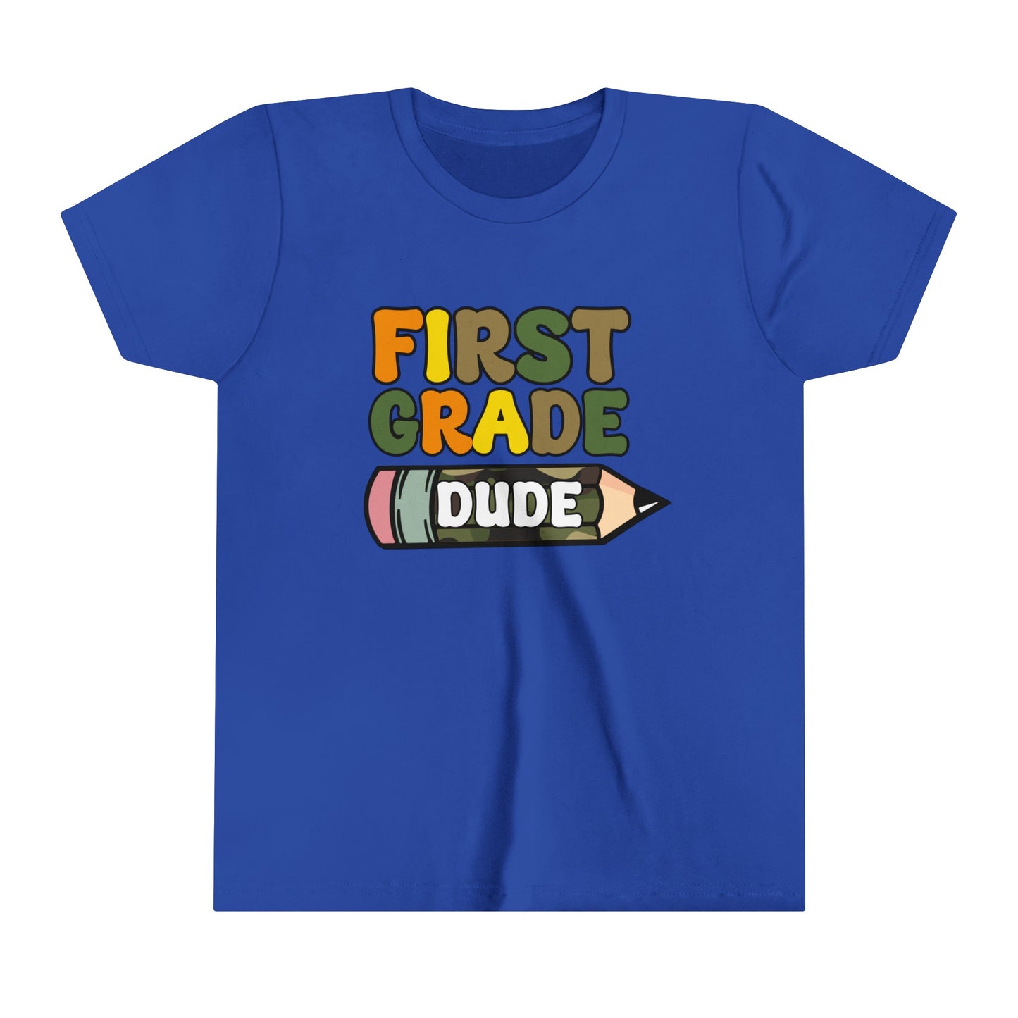 First Grade Dude Youth Short Sleeve Tee