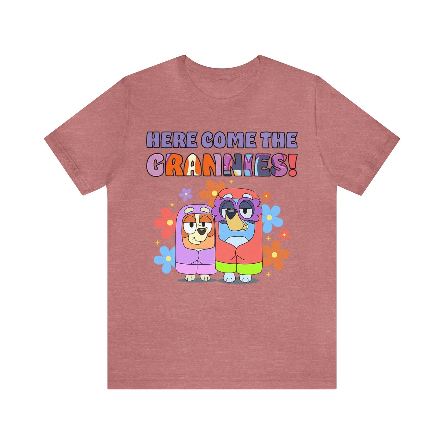 Here Comes the Grannies Short Sleeve Tshirt