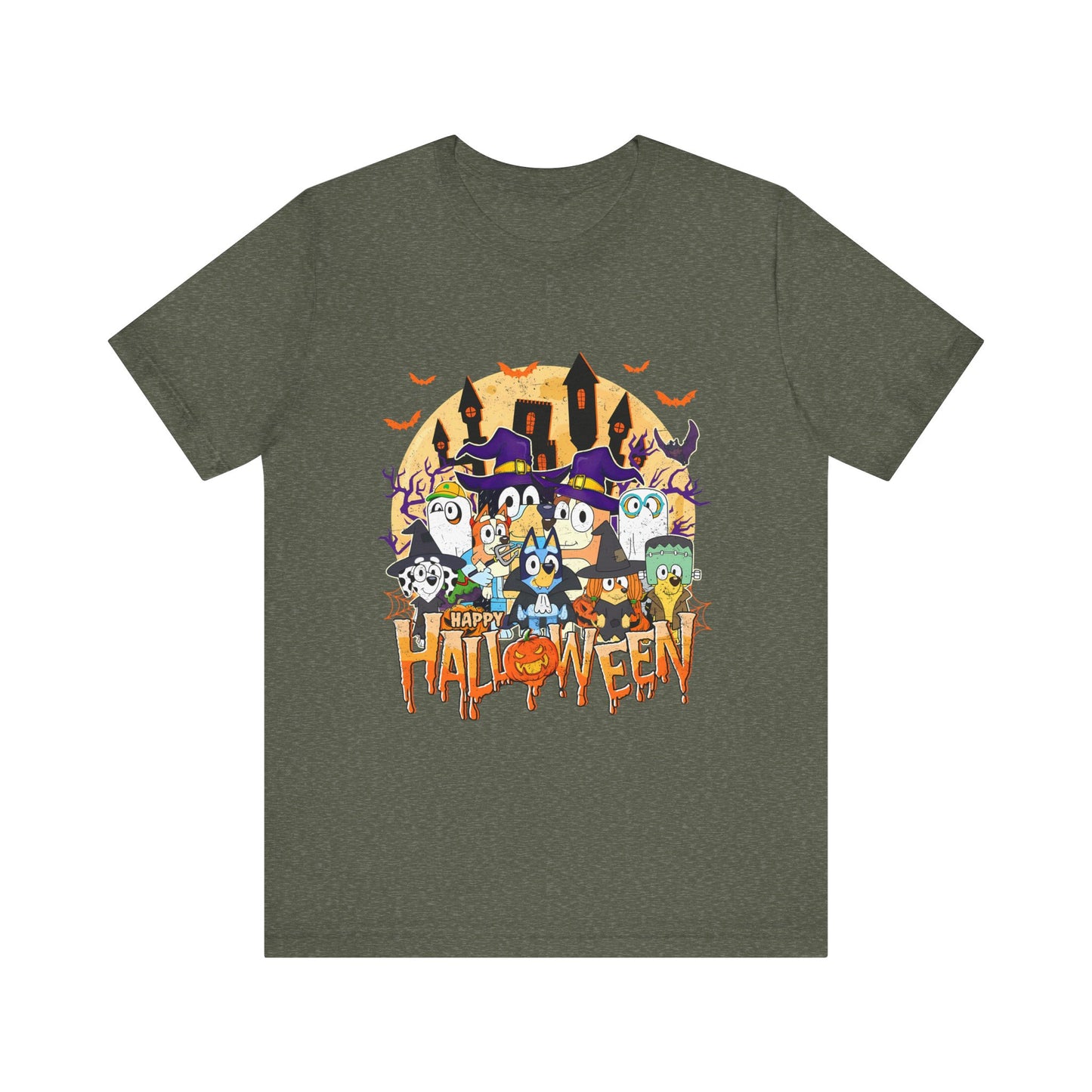 Happy Halloween Jersey Short Sleeve Tee
