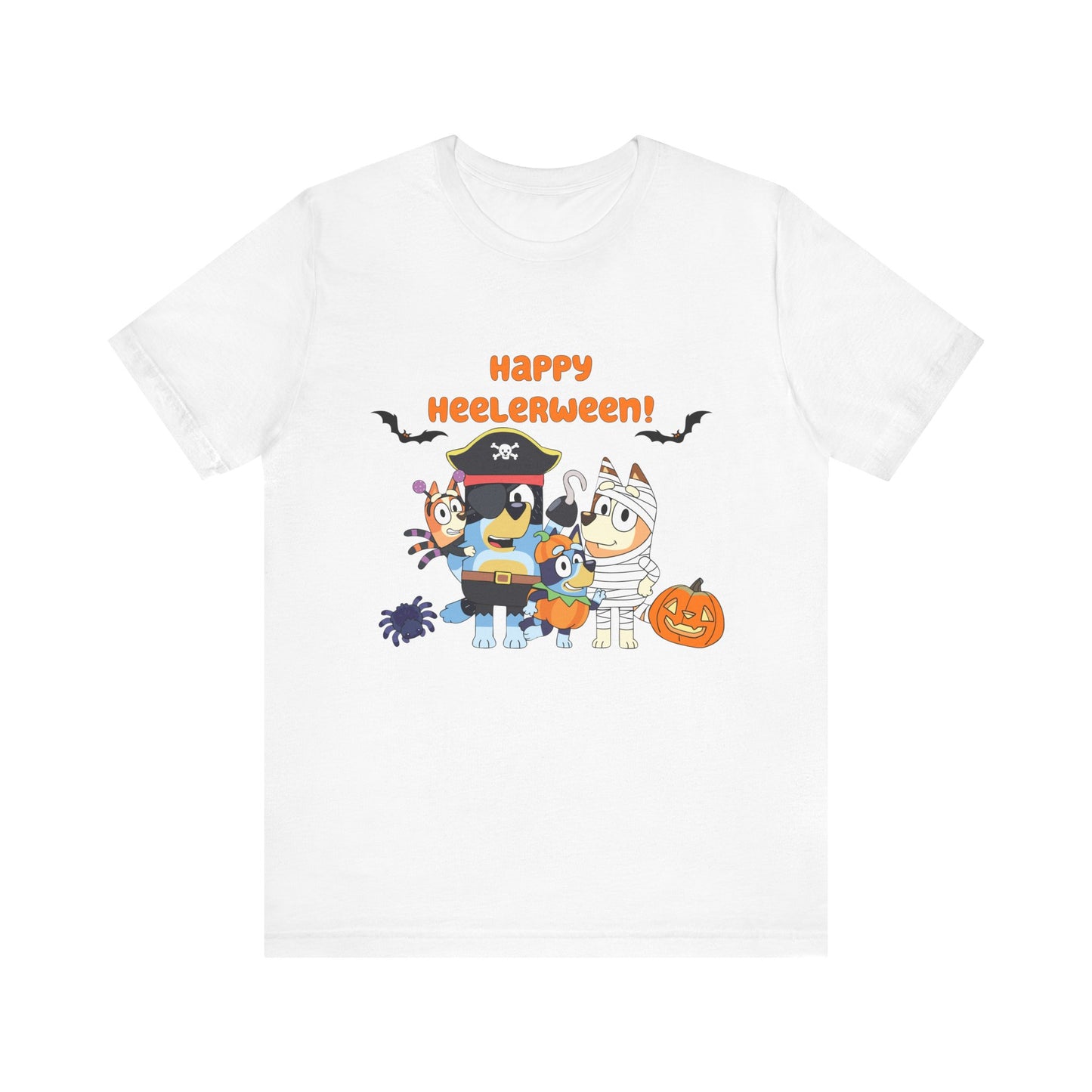 Happy Heelerween Jersey Short Sleeve Tee