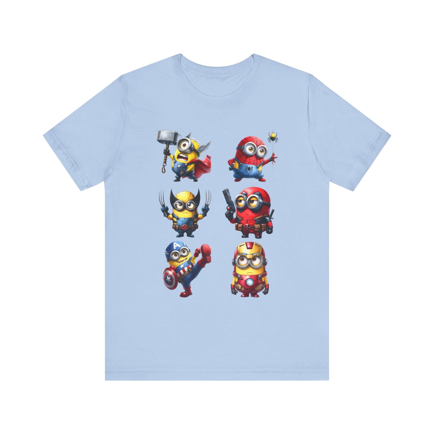 Marvel Minions Jersey Short Sleeve Tee