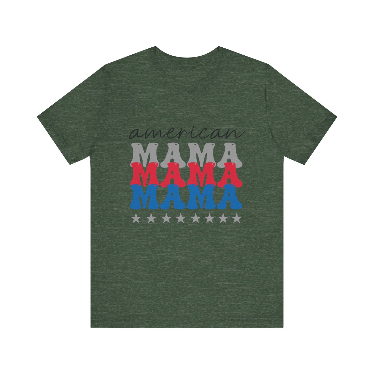 American Mama Jersey Short Sleeve Tee