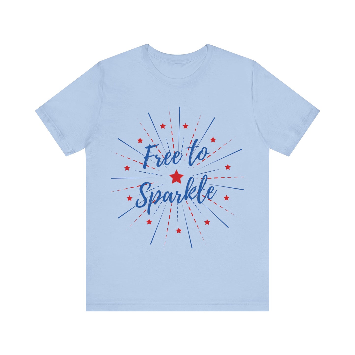 Free to Sparkle Jersey Short Sleeve Tee