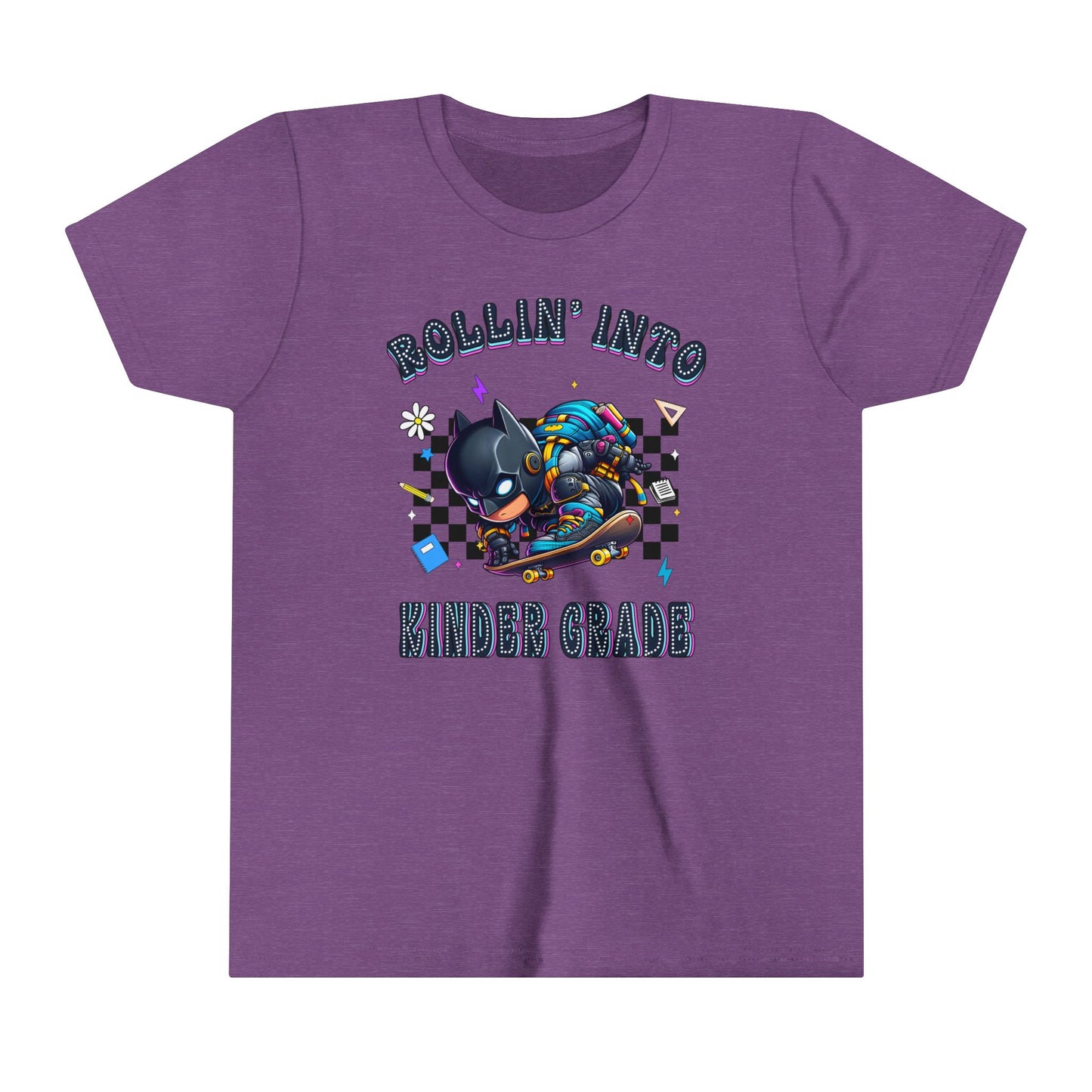 BATMAN - Rollin' Into Kinder Grade Youth Short Sleeve Tee