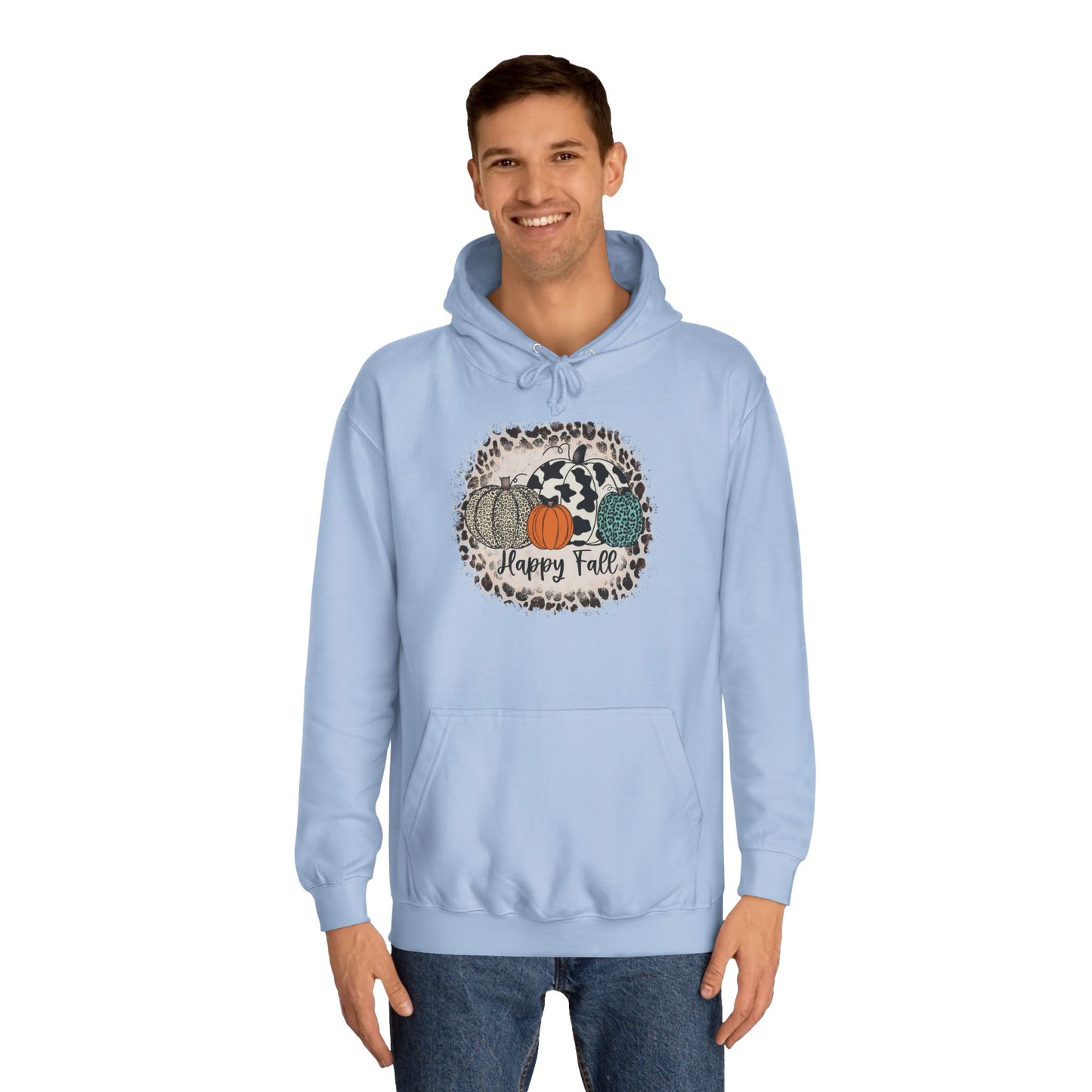 Happy Fall College Hoodie