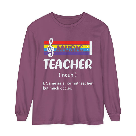 Music Teacher Long Sleeve T-Shirt
