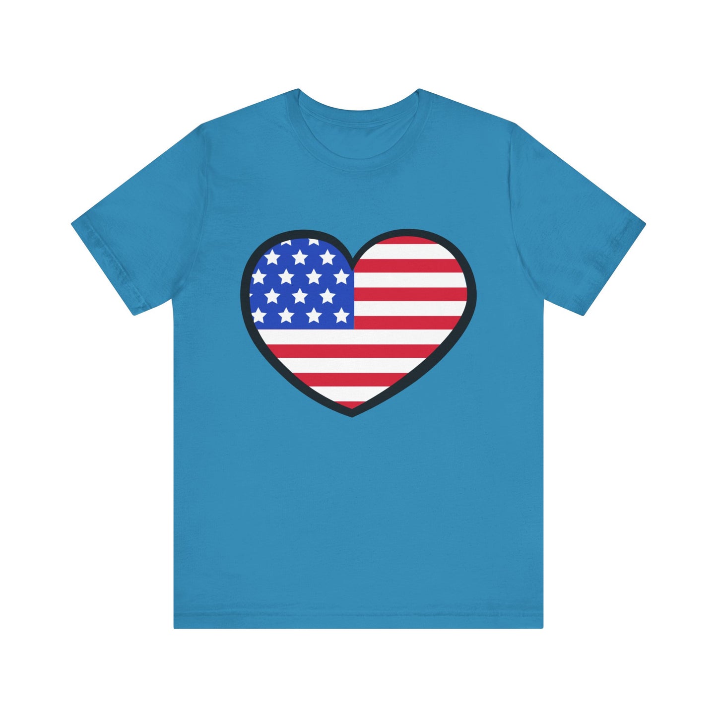 American Heart Jersey Short Sleeve Tee
