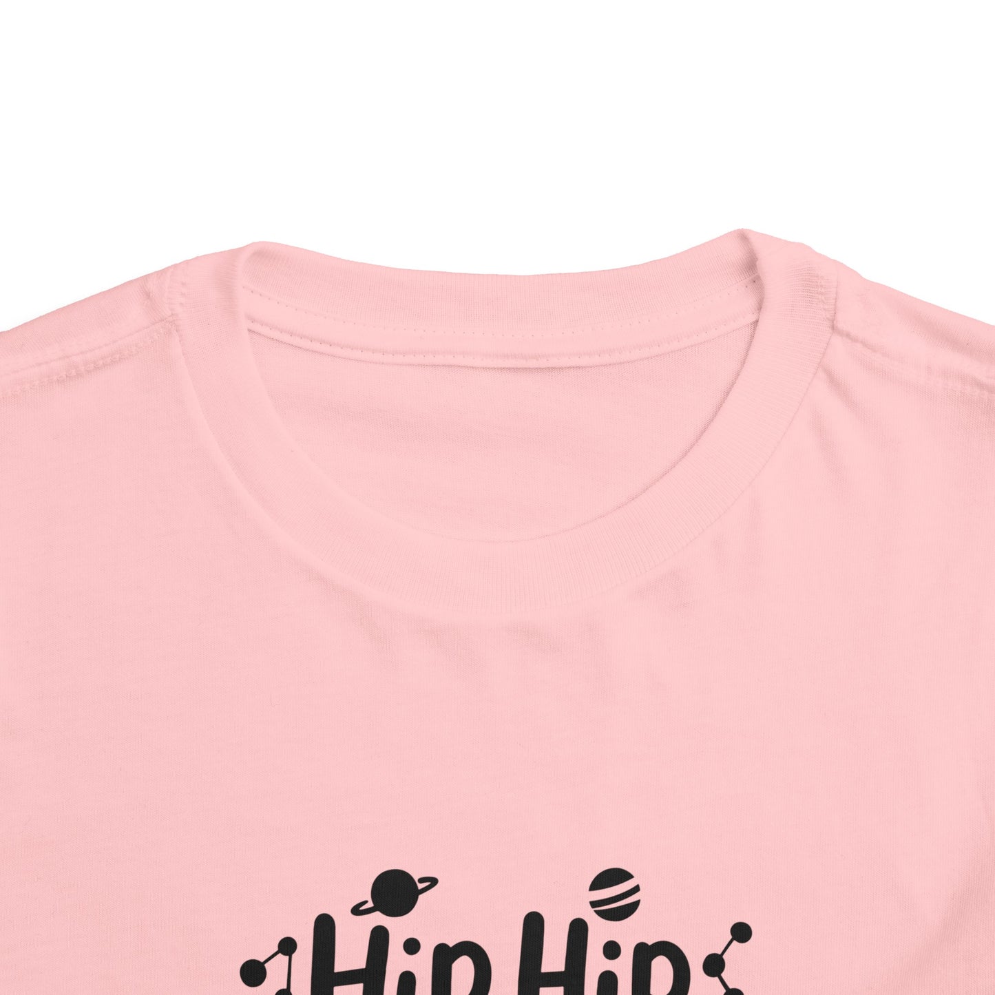 Hip Hip Hooray, Happy First Day Toddler Short Sleeve Tee