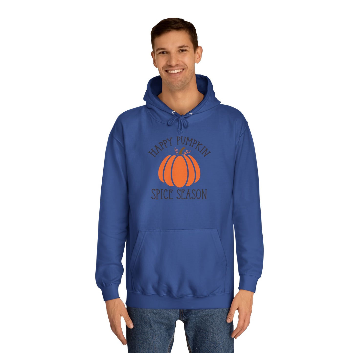 Happy Pumpkin Spice Season College Hoodie