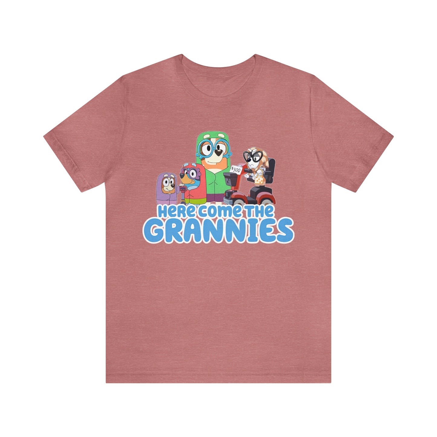 Here Comes the Grannies Short Sleeve Tshirt