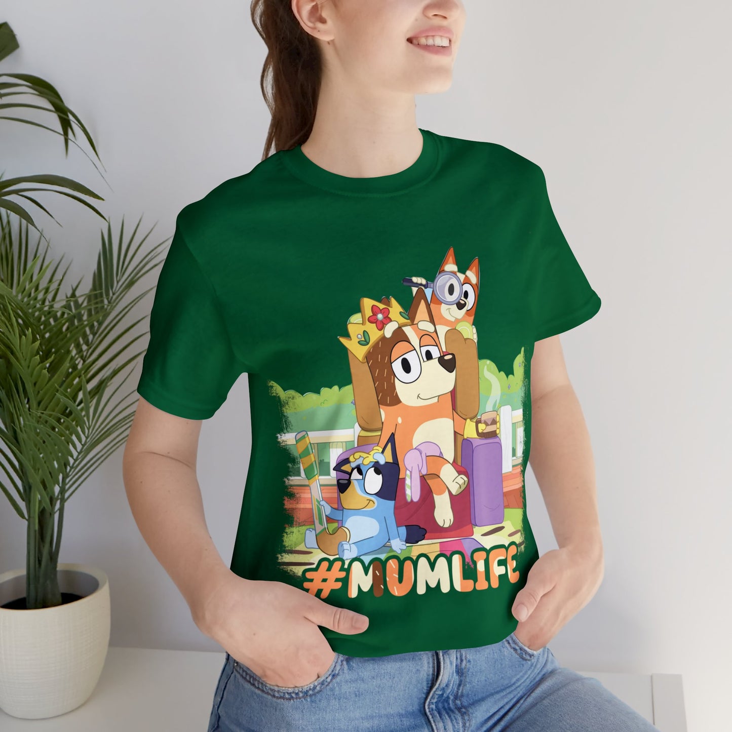 Mum Life Short Sleeve Tshirt