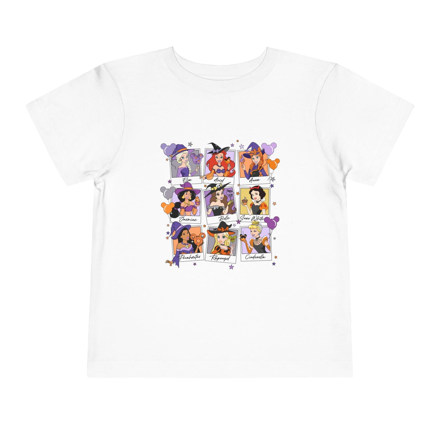 Disney Princess Halloween Toddler Short Sleeve Tee