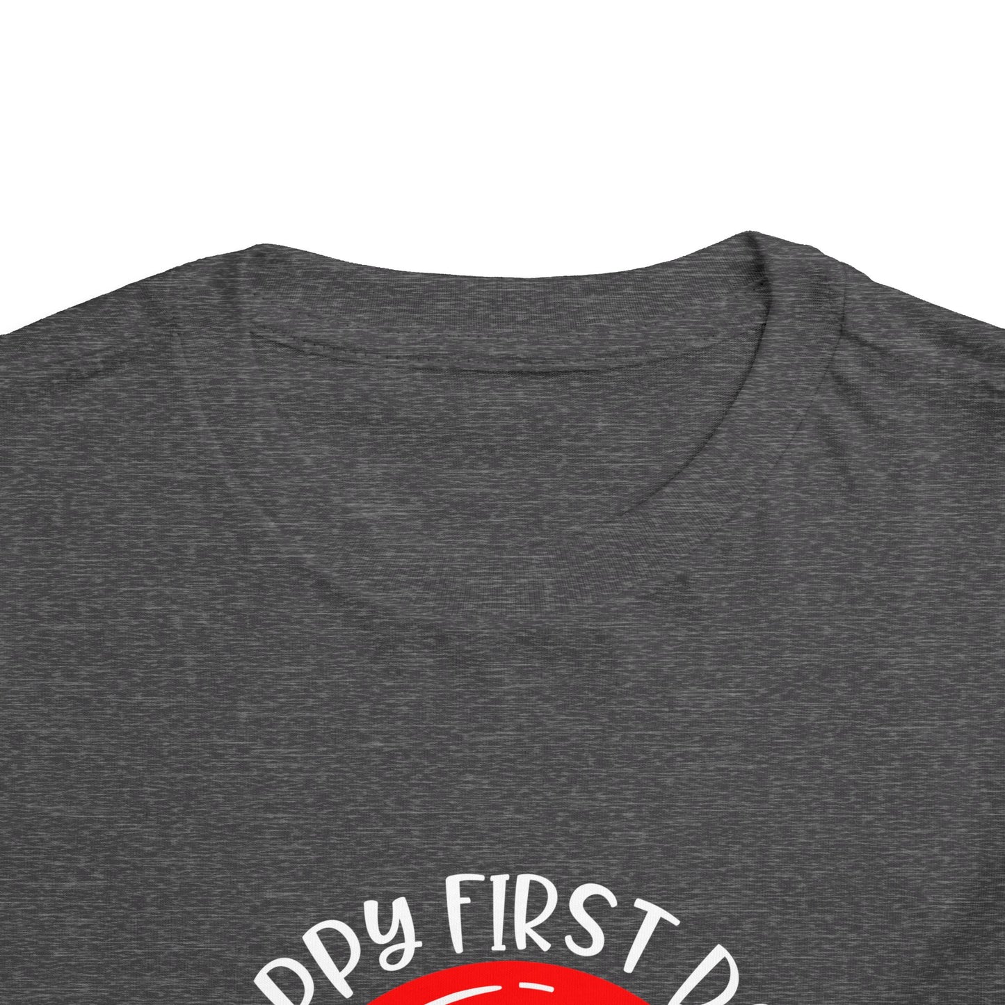 Happy First Day of School Toddler Short Sleeve Tee