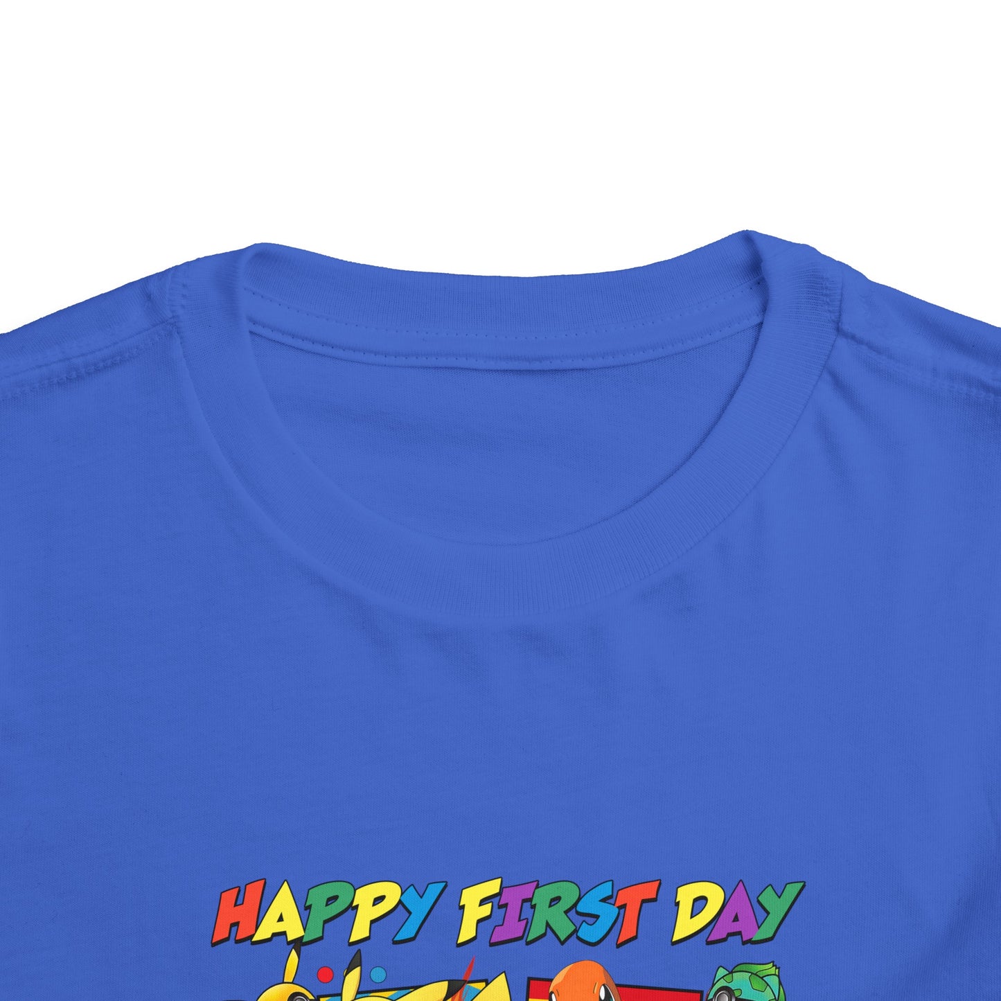 Happy First Day of School Toddler Short Sleeve Tee