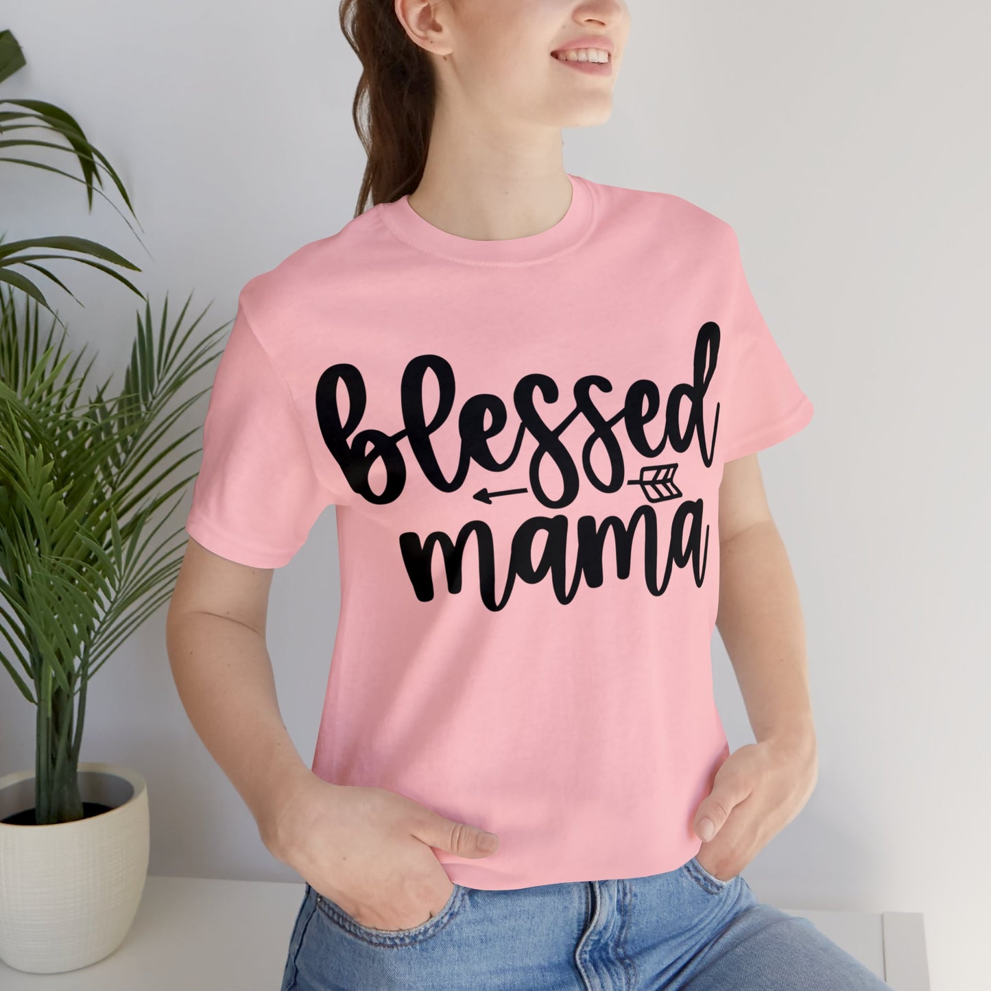 Blessed Mama short sleeve Tshirt