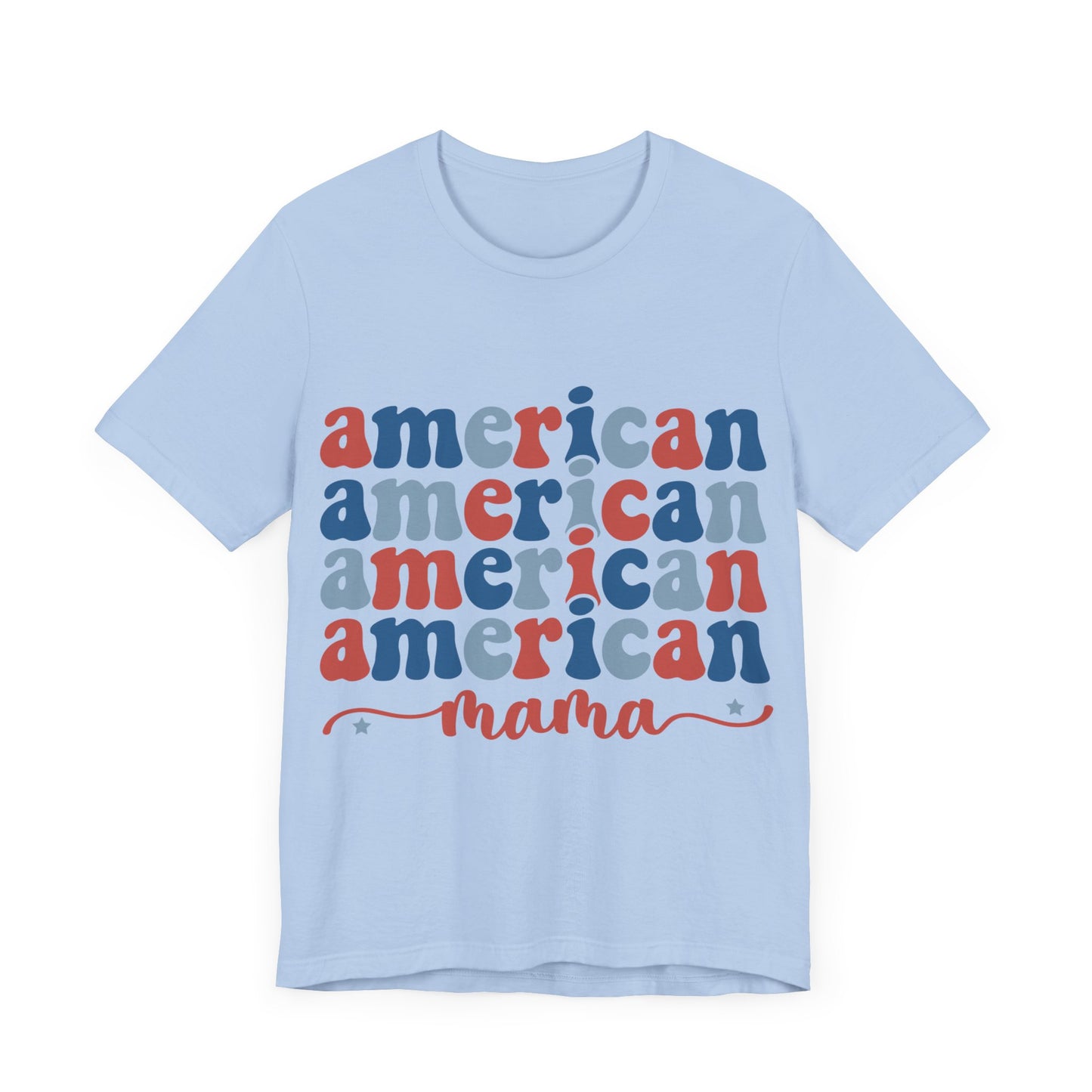 American Mama Jersey Short Sleeve Tee