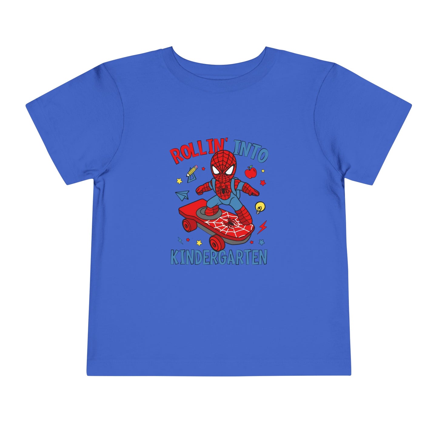 Rollin' Into Kindergarten Toddler Short Sleeve Tee