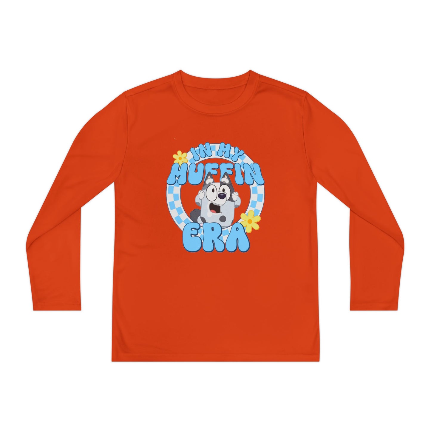 In my muffin era Youth Long Sleeve Competitor Tee