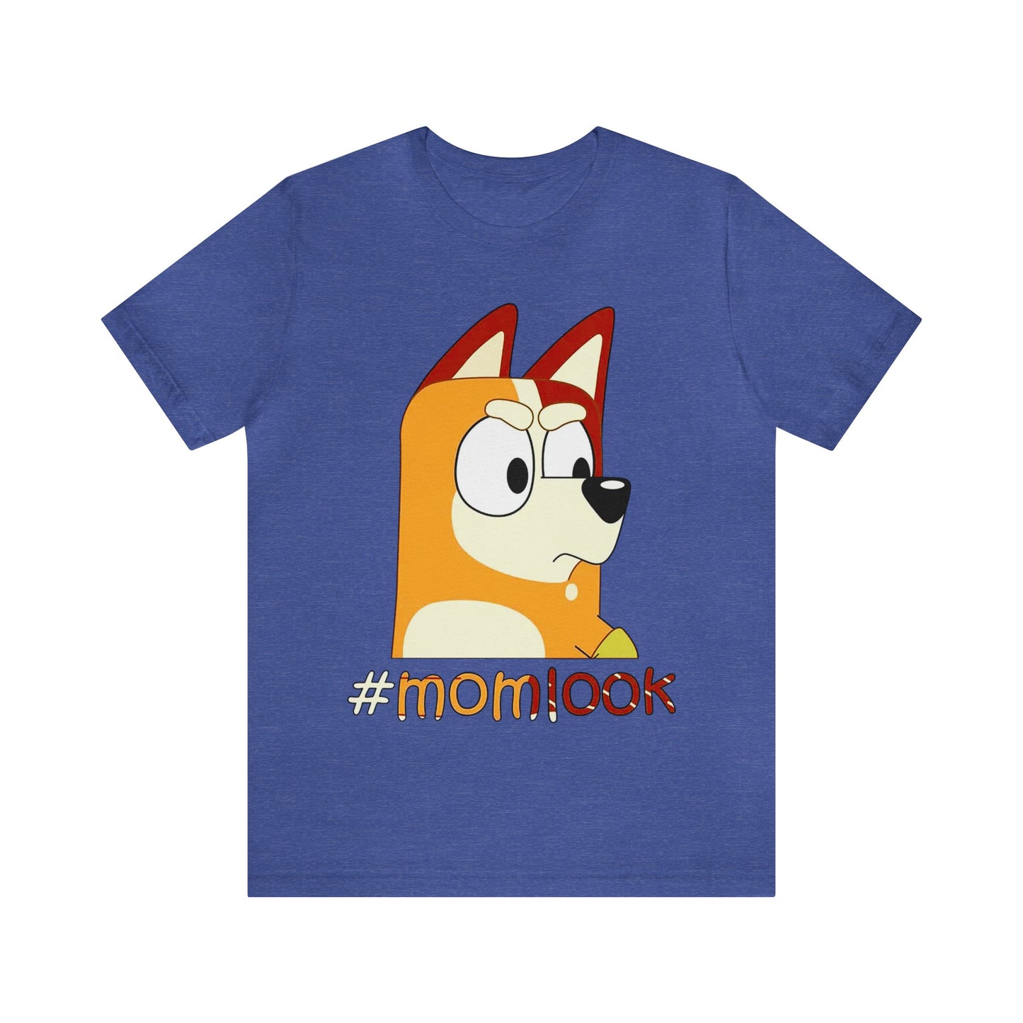 Chilli Heeler #momlook Short Sleeve Tshirt