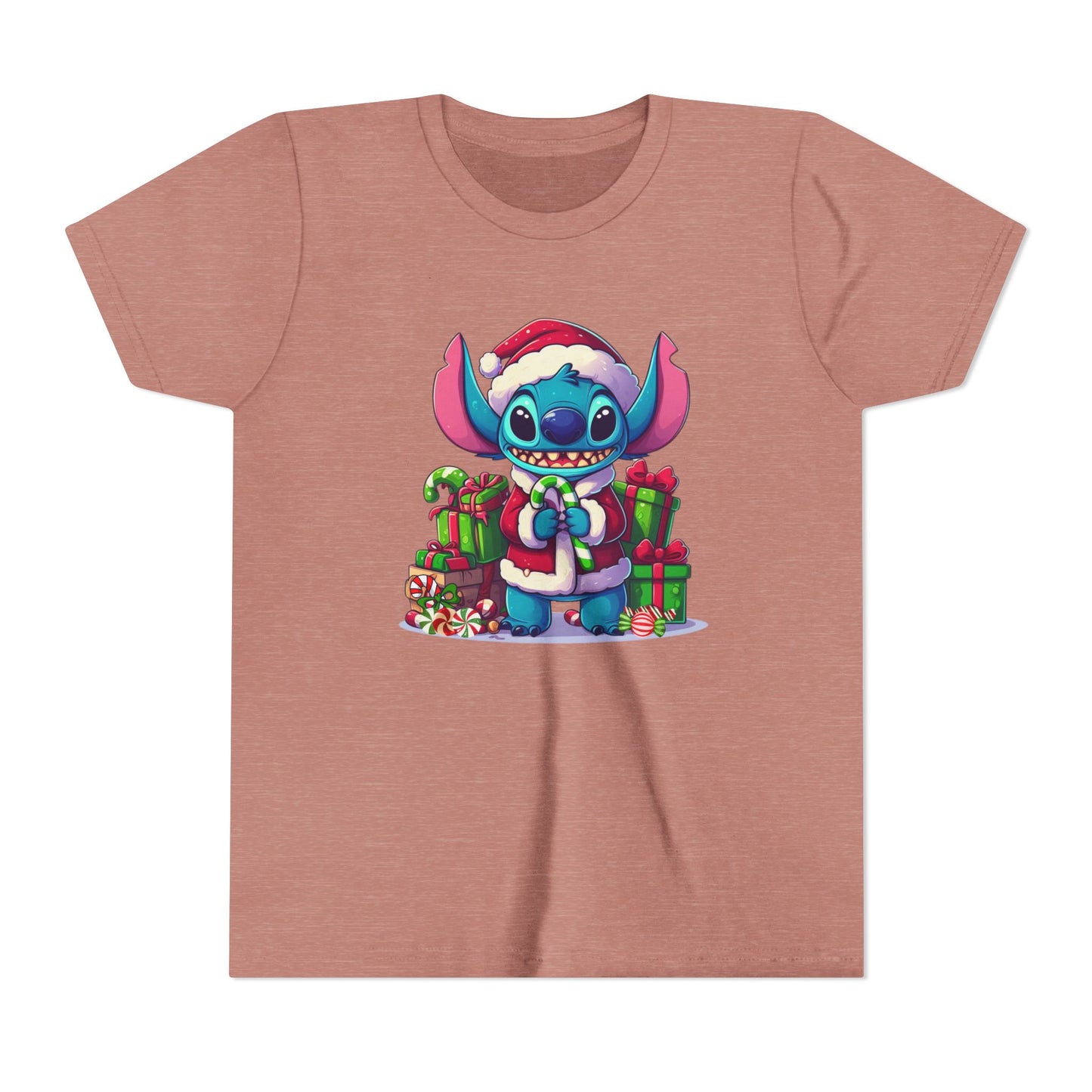 Christmas-Stitch Youth Short Sleeve Tee