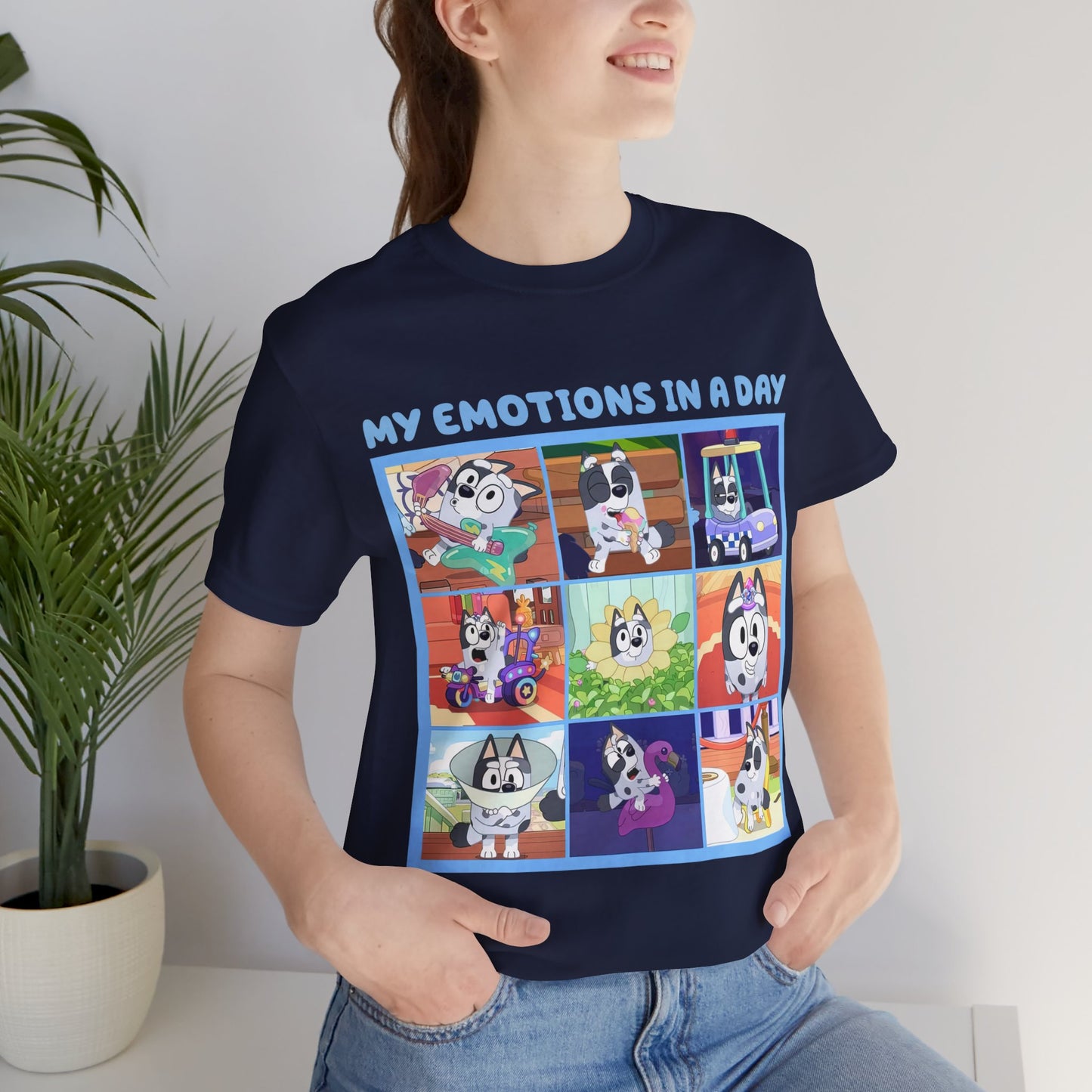 My Emotions in a Day Short Sleeve Tee